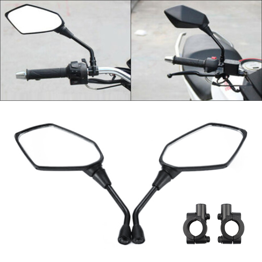 2Pcs Universal Motorcycle Conv - مراجعة Mirror Handlebar Convex وسعره