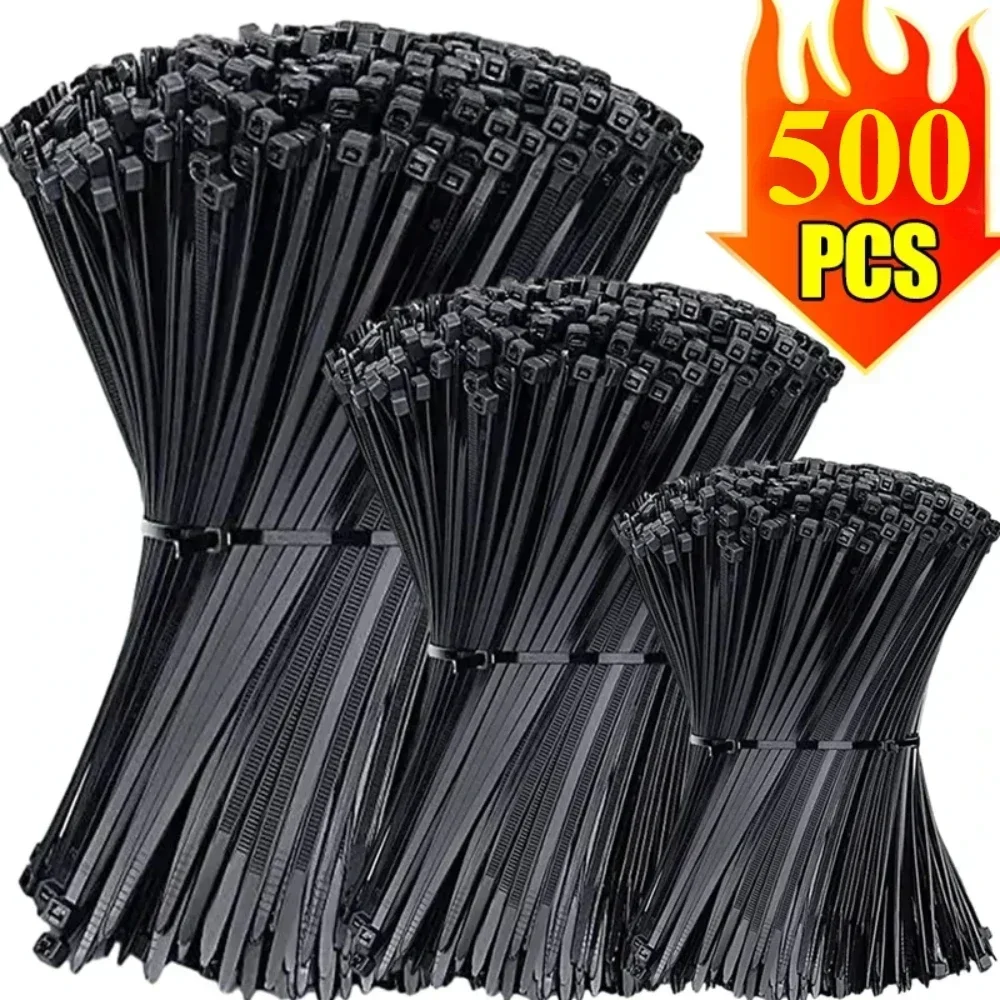 100/300/500pcs Multiple Specif - مراجعة Cable Lock Flexible وسعره