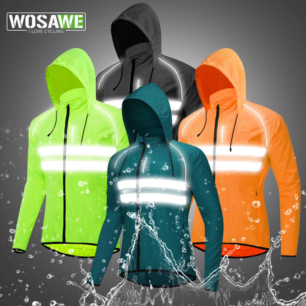 WOSAWE Ultralight Men's Cyclin - مراجعة Cycling Commuter Jacket وسعره