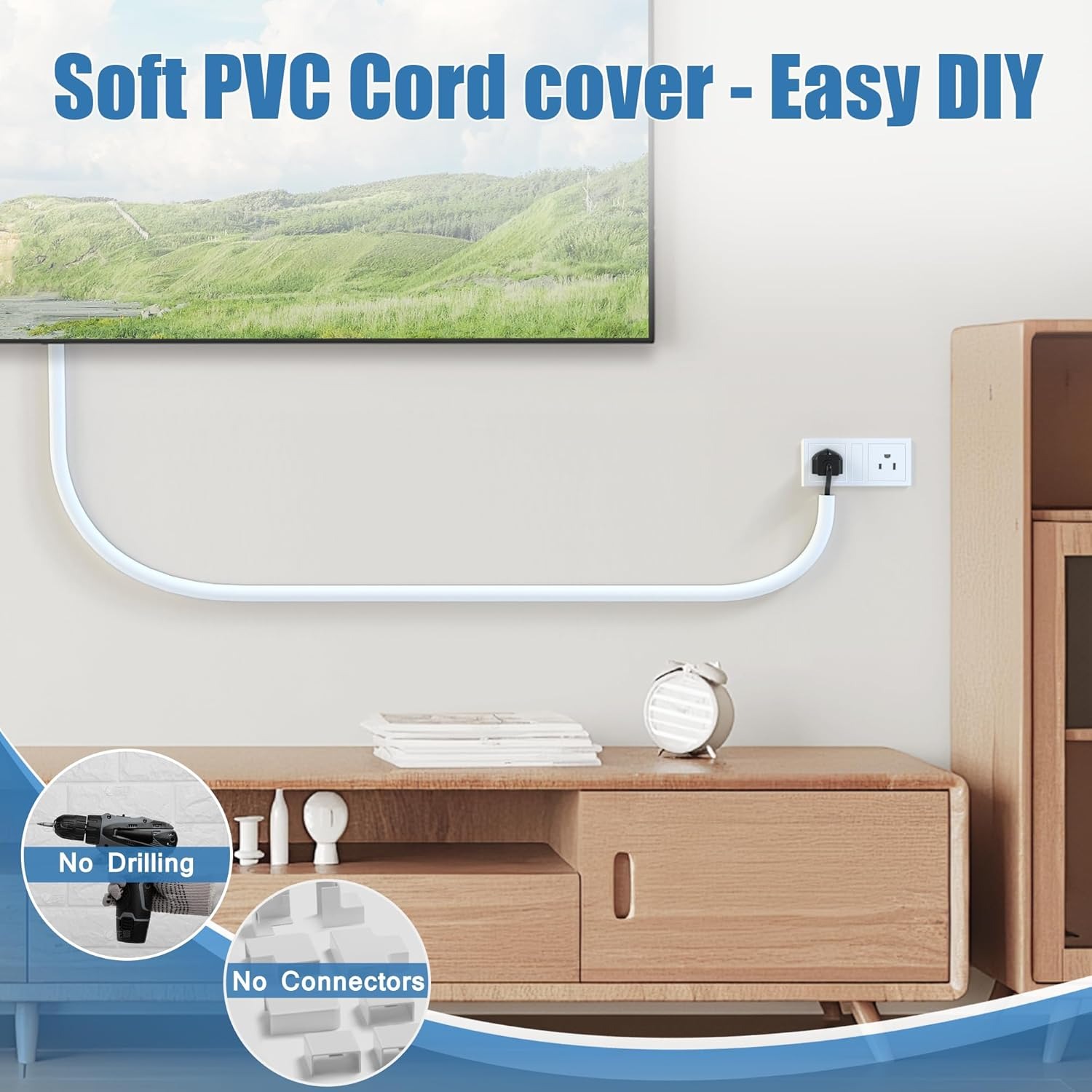1PC 1/3/5m Flexible floor cabl - مراجعة Cable Lock Flexible وسعره