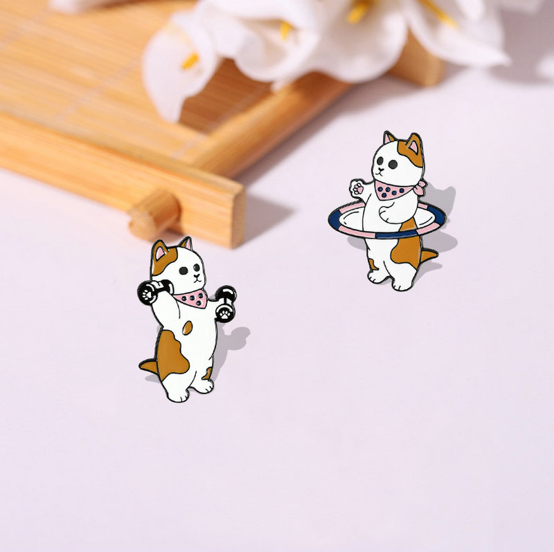 Funny Cats Enamel Pin Custom C - مراجعة Cycling Commute Bag وسعره