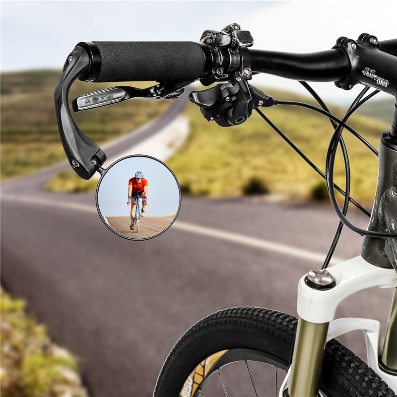 WEST BIKING Bicycle HD Rearvie - مراجعة Mirror Handlebar Convex وسعره