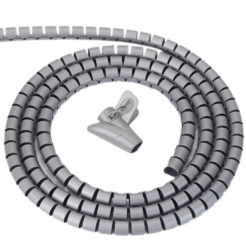 5M Wire Storage Tube Clips Cab - مراجعة Cable Lock Flexible وسعره