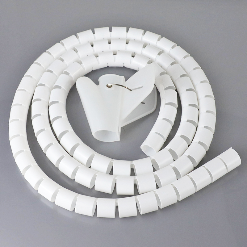 5M Wire Storage Tube Clips Cab - مراجعة Cable Lock Flexible وسعره