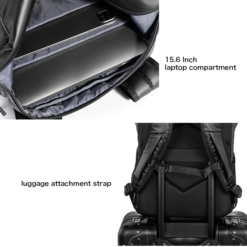 Waterproof Commuter Travel Bac - مراجعة Cycling Commuter Backpack Laptop وسعره