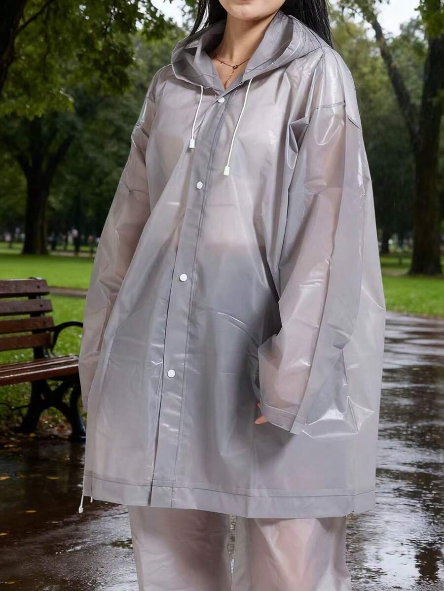 2pcs Unisex full-body rain sui - مراجعة Cycling Commuter Rain Jacket وسعره