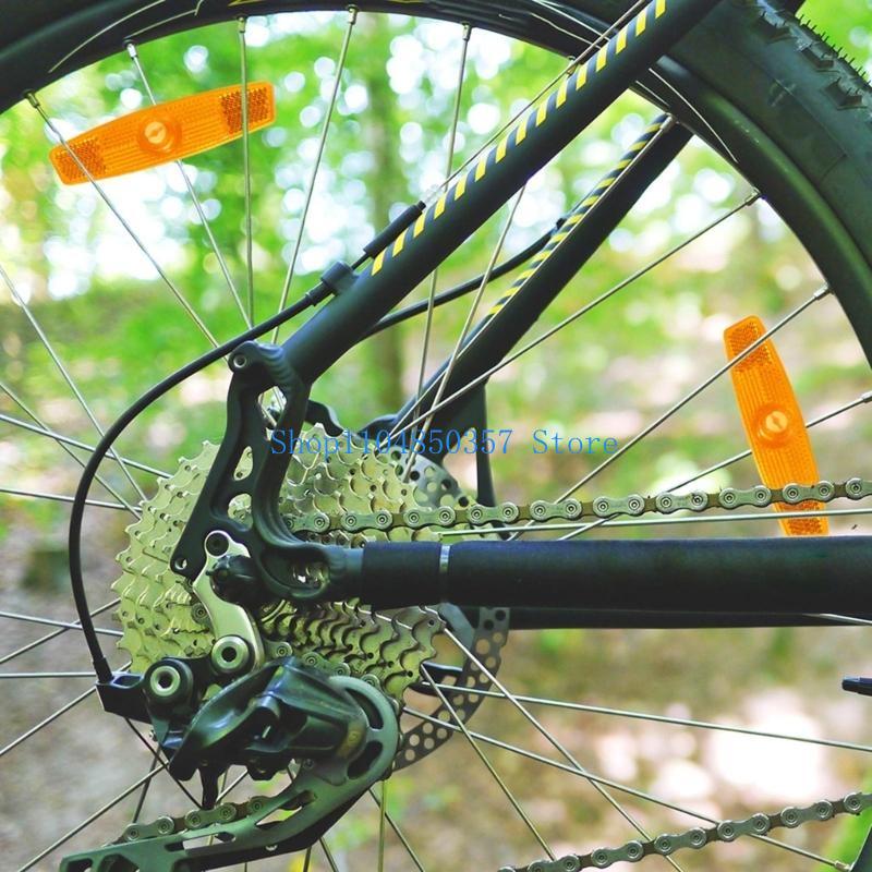 652F 8Pcs/set Riding Bike Bicy - مراجعة Spoke Reflector Set وسعره