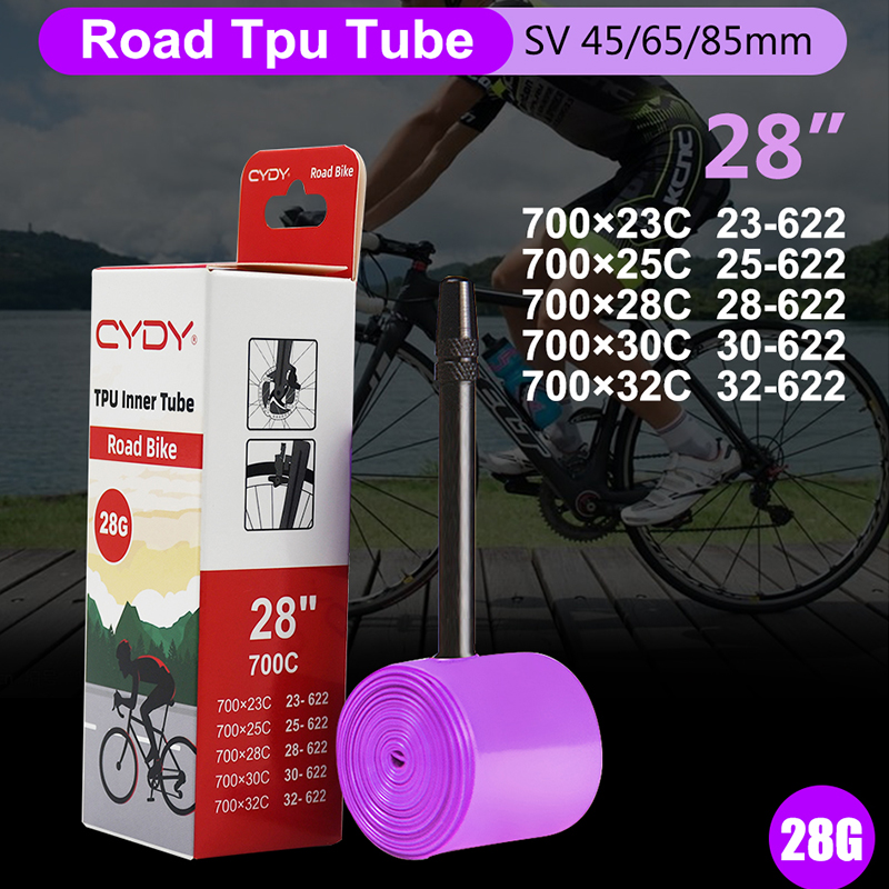 CYDY 700C BIke Inner TPU Tube  - مراجعة Inner Tube 700C وسعره