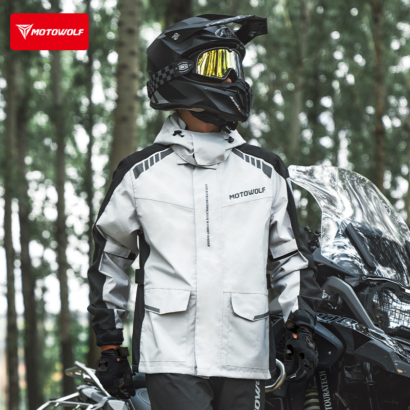 Motowolf Reflective Motorcycle - مراجعة Cycling Commute Jacket وسعره