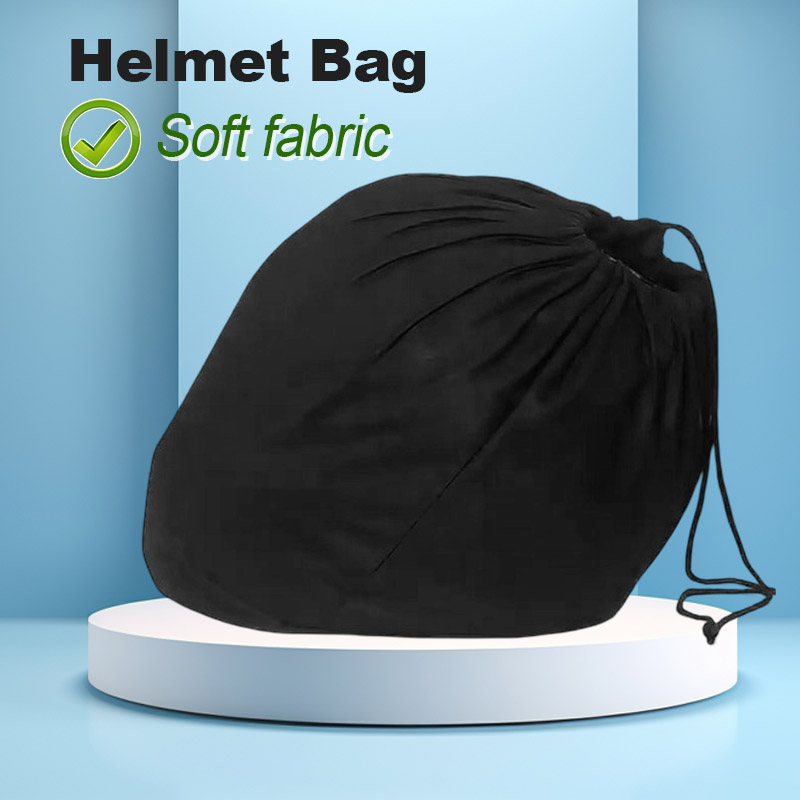 Soft Helmet Bag Plush Drawstri - مراجعة Cycling Commute Bag وسعره